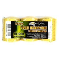 Чудо планктон рибальський, Corona, Флуоро, 3 шт/уп, смак Огірок